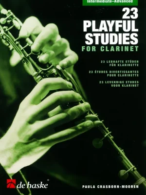 Must-Have 23 Playful Studies for Clarinet / melodické etudy pro středně a více pokročilé klarinetisty