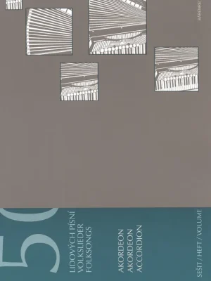 50 lidových písní 1 (českých a moravských) pro akordeon Jen Po Omezenou Doba