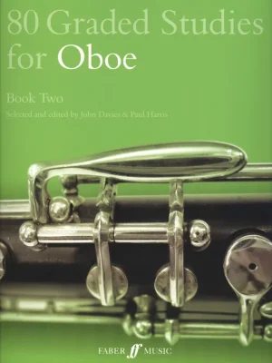 Levný 80 Graded Studies For Oboe 2 (47-80) / 80 etud se stoupající obtížností pro hoboj (47-80)