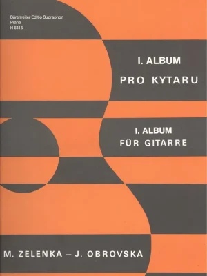 Originální Album pro kytaru I - M.Zelenka, J.Obrovská