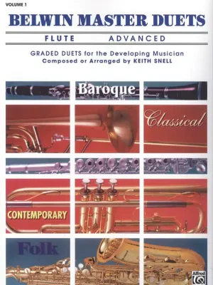 Belwin Master Duets - Advanced 1 / příčná flétna Aktuální