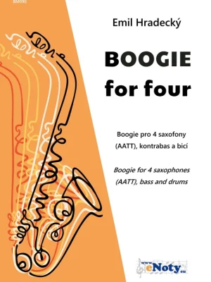 Nejlepší Cena BOOGIE for four - Emil Hradecký / boogie pro 4 saxofony (AATT) (+ basa + bicí)