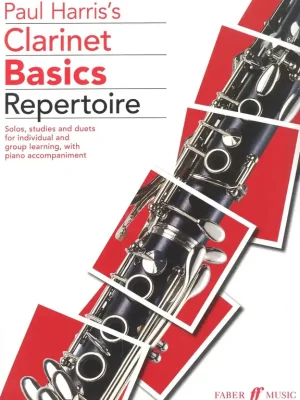 Clarinet Basics Repertoire / sóla, dueta a skladby s klavírním doprovodem Přímo Od Výrobce