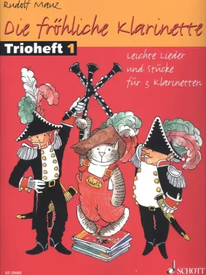 Die fröhliche Klarinette - Trioheft 1 / snadná tria pro tři klarinety Must-Have