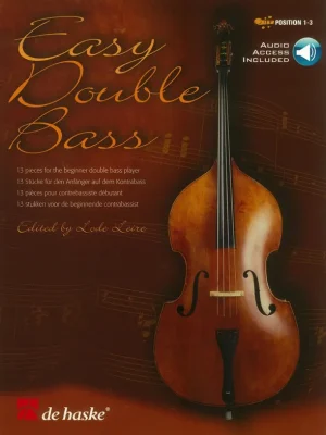 Easy Double Bass + Audio Online / kontrabas a klavír Akční Cena