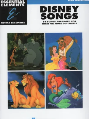 Vysoce Kvalitní Essential Elements: DISNEY SONGS / kytarový soubor (3 kytary) - 14 filmových melodií