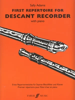First Repertoire For Descant Recorder + Piano / První repertoár pro zobcovou flétnu a klavír Top Prodej