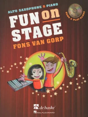 Fun on Stage + CD / snadné a zábavné skladby pro altový saxofon a klavír Dokud Zásoby Vydrží