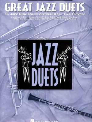 Tovární Cena GREAT JAZZ DUETS - 15 skvělých jazzových standardů pro dva hráče / příčná flétna