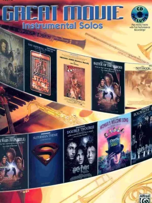 GREAT MOVIE INSTRUMENTAL SOLOS + CDflétna Akční Cena