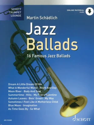 Must-Have JAZZ BALLADS + Audio Online / trumpeta a klavír