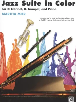 Aktuální Jazz Suite in Color by Martha Mier / klarinet, trumpeta a klavír