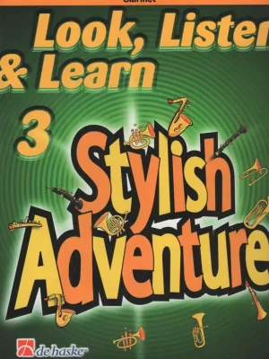 Look, Listen & Learn 3 - Stylish Adventure / klarinet - sólový sešit Pouze Dnes