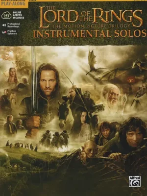 Finální Výprodej LORD OF THE RINGS - INSTRUMENTAL SOLOS + Audio Online flétna