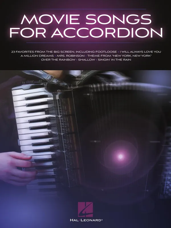 Movie Songs for Accordion / Filmové melodie pro akordeon Top Prodej