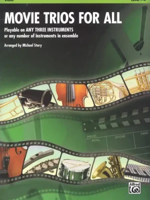 Značkový Movie Trios for All - housle