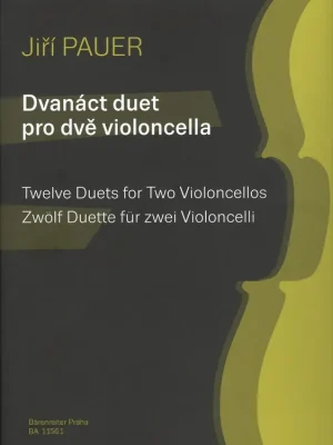 Pauer: Dvanáct duet pro dvě violoncella Cenově Výhodný