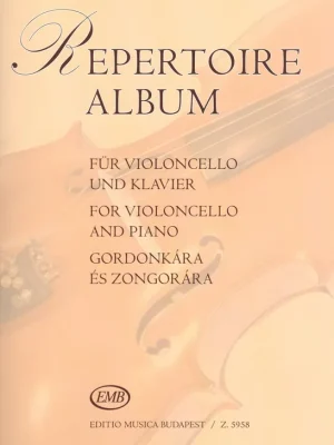 Výhodná Nabídka REPERTOIRE ALBUM / violoncello a klavír
