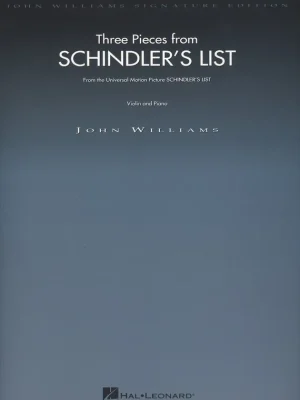 SCHINDLER'S LIST, Three Pieces from / housle a klavír Sezónní Sleva
