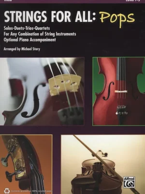 Strings for All: Pops / viola - sólo, duet, trio, kvartet Vysoce Kvalitní