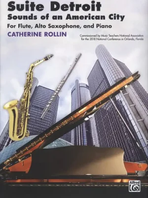 SUITE DETROIT (Sounds of an American City) pro příčnou flétnu, altový saxofon a klavír Kup Teď