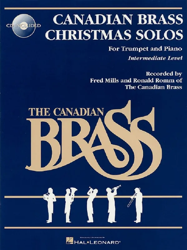 The Canadian Brass - Christmas Solos + CD / trumpeta a klavír Levný
