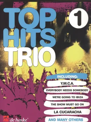 Expresní Doručení TOP HITS TRIO 1 / 14 hitů pro 3 příčné flétny