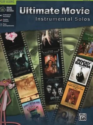 Ověřený ULTIMATE MOVIE Instrumental Solos + Audio Online / housle a klavír (PDF)
