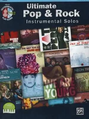 Ultimate Pop & Rock - Instrumental solos + CD / violoncello a klavír (PDF) Originální