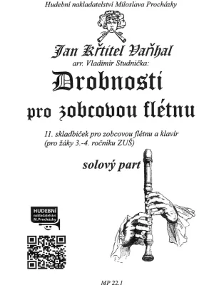 Značkový Vaňhal: Drobnosti pro zobcovou flétnu a klavír