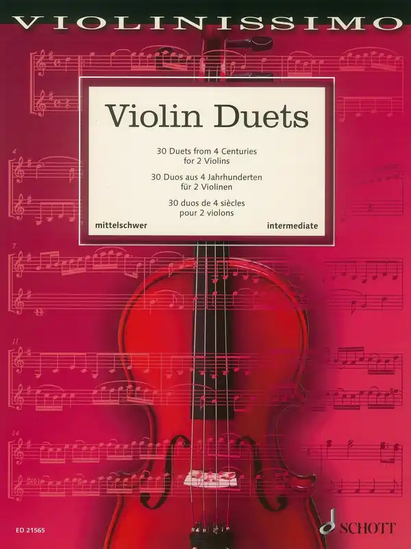 Violin Duets / 30 duet pro dvoje housle Rychlé Dodání