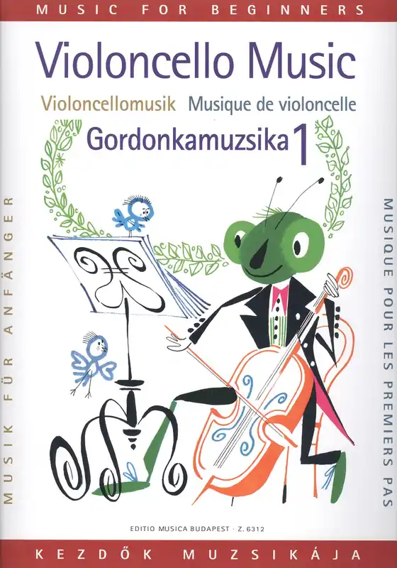 Violoncello Music 1 for Beginnersvioloncello & piano Cenově Výhodný