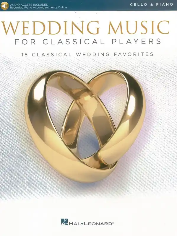 WEDDING MUSIC for Classical Players + Audio Online / violoncello a klavír Sezónní Sleva