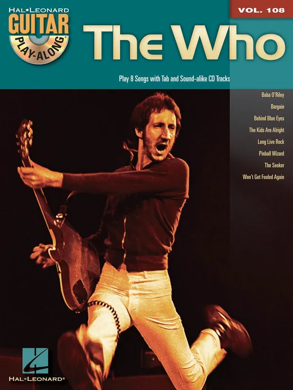 Doprava Zdarma Guitar Play Along 108 - THE WHO + Audio Online