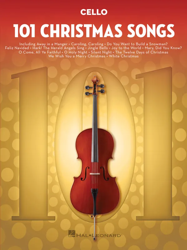 101 Christmas Songs for Cello / 101 vánočních písní pro violoncello Značkový