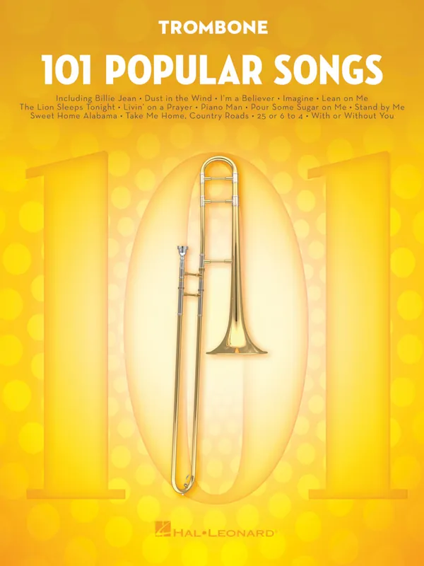 101 Popular Songs for Trombone / pozoun Dokud Zásoby Vydrží