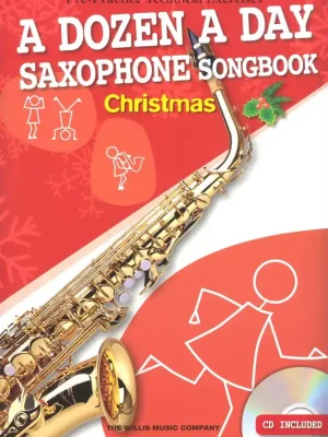 A DOZEN A DAY - CHRISTMAS SONGBOOK + CD / altový saxofon Nízká Cena