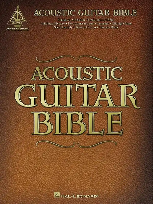 Omezená Nabídka Acoustic Guitar Bible / kytara + tabulatura