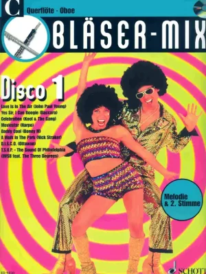 BLASER-MIX: DISCO 1 + CD - C instruments (solos or duets) Autentický