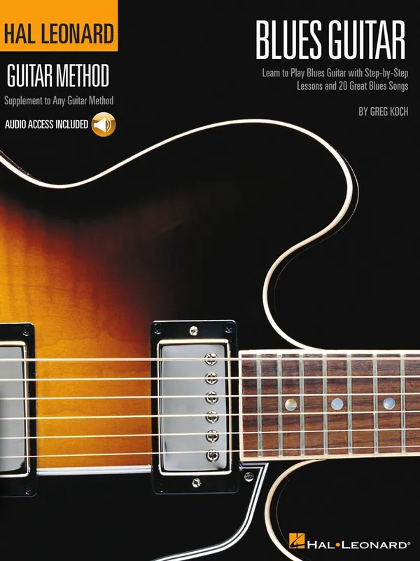 BLUES GUITAR + Audio Online (Hal Leonard Guitar Method) / kytara + tabulatura Dokud Zásoby Vydrží