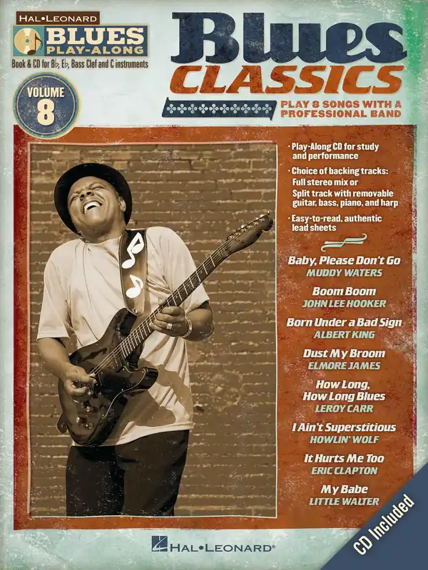 BLUES PLAY ALONG 8 - BLUES CLASSICS + CD Značkový