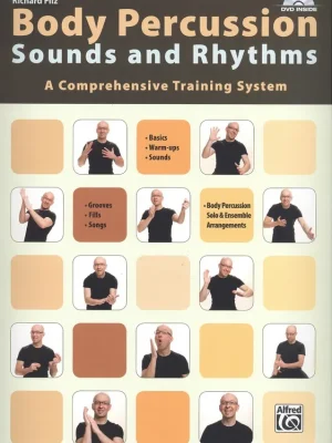 Autentický Body Percussion: Sound and Rhythm + DVD / škola hry na vlastní tělo
