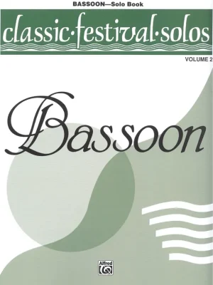 Autentický CLASSIC FESTIVAL SOLOS 2 / fagot - sólový sešit