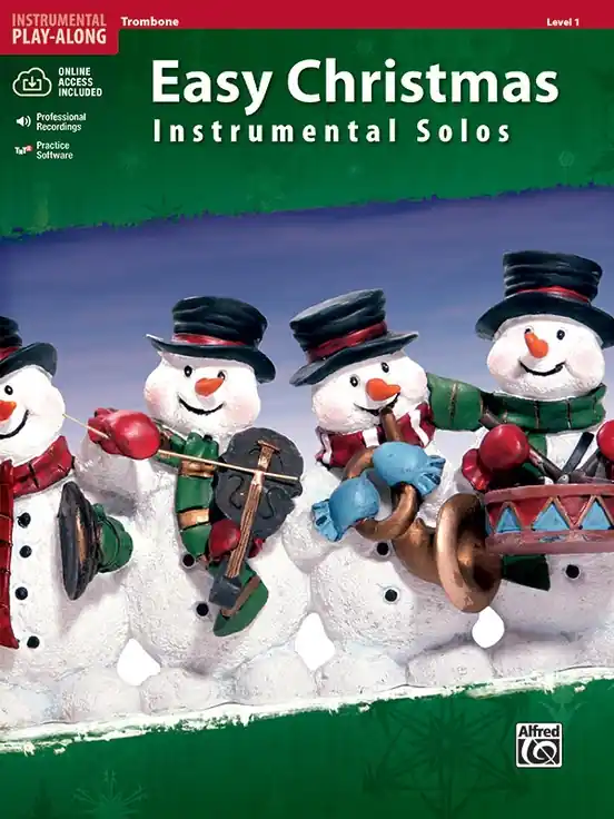 Easy Christmas Instrumental Solos (Level 1) + Audio Online / trombon (pozoun) Nakupujte Hned