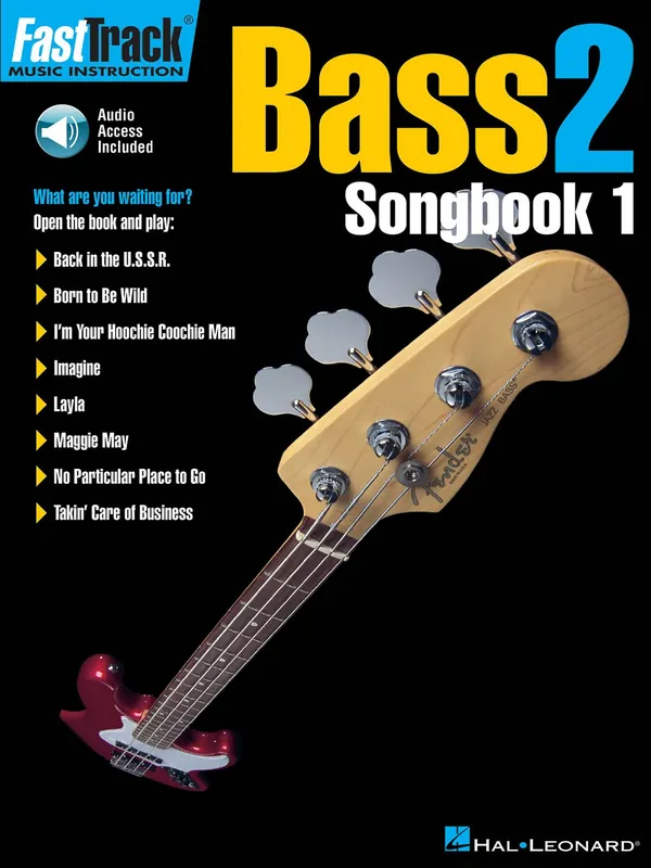 FASTTRACK - BASS 2 - SONGBOOK 1 + Audio Online Vysoce Kvalitní