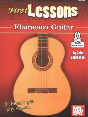 FIRST LESSONS - FLAMENCO GUITAR + Audio Online / kytara + tabulatura Koupit Online
