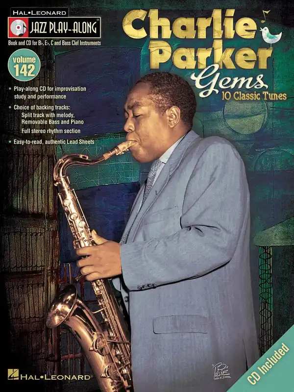 Jazz Play Along 142 - CHARLIE PARKER Gems + CD Přímo Od Výrobce