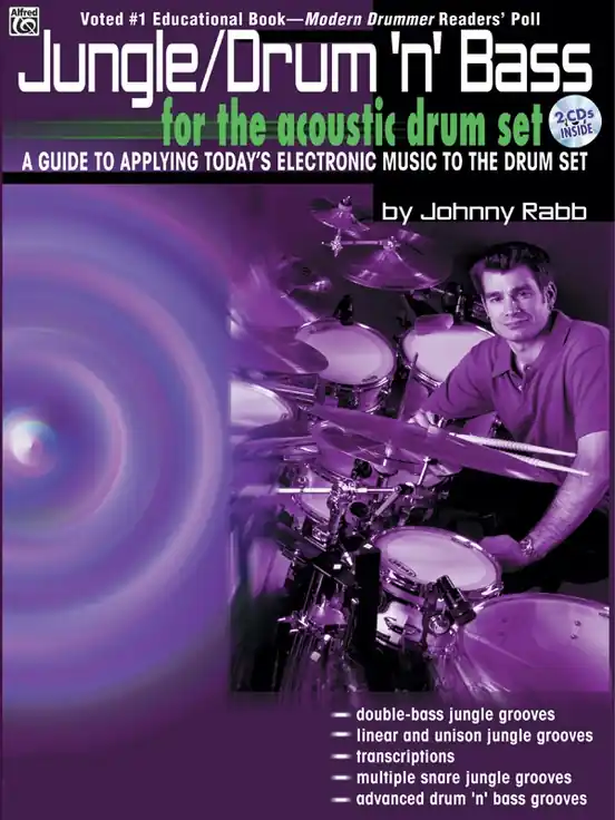 Jungle/Drum 'n' Bass for the Acoustic Drum Set + 2x CD Cenová Bomba