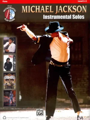 Michael Jackson - Instrumental Solos + CD / příčná flétna Přímo Od Výrobce