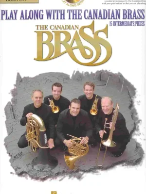 Play Along with the Canadian Brass (intermediate) + Audio Online lesní roh (f horn) Nejlepší Volba